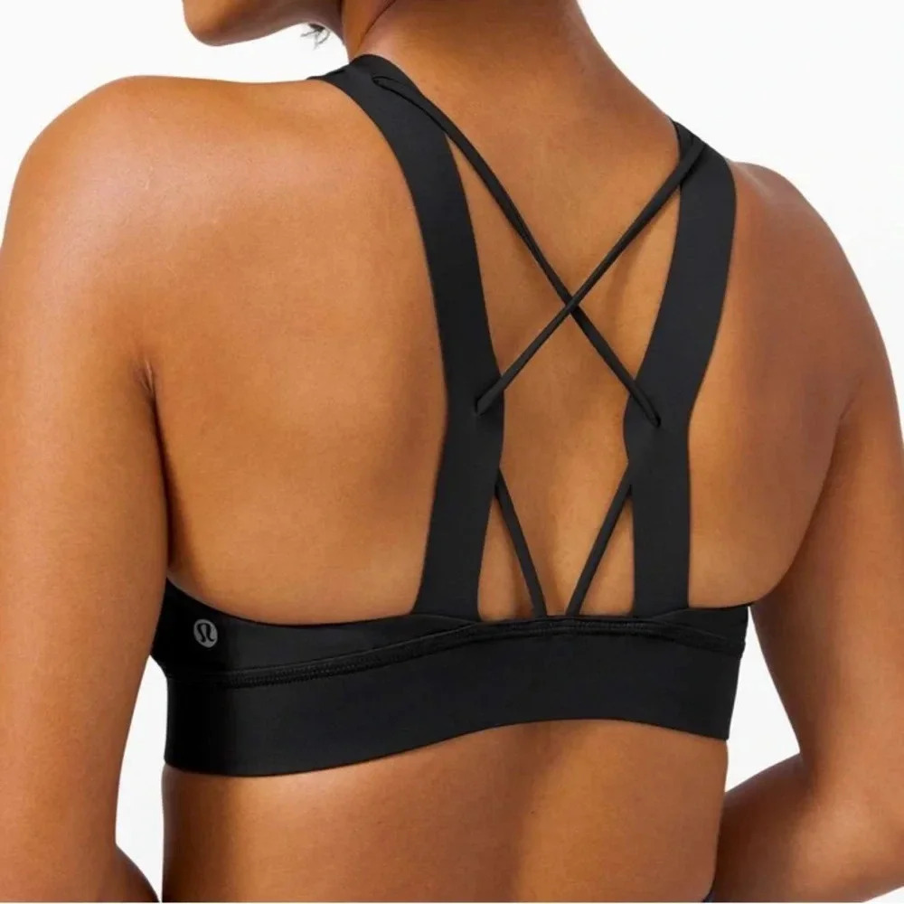 LULULEMON Strong at heart  bra, black - Picture 3 of 6